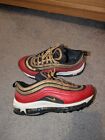 Nike Air Max 97 Red Gold Sequin Limited Edition UK 6.5