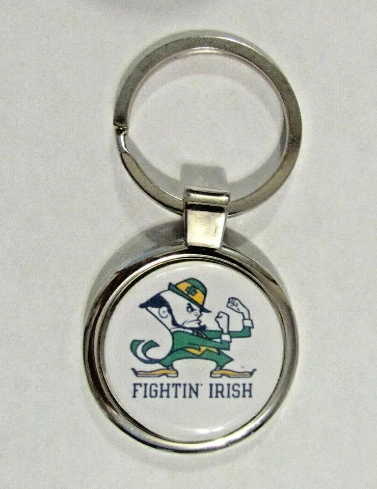 Notre Dame Fighting Irish Key Chain,  Notre Dame Fighting Irish Logo Keychain  - Image 1 of 1