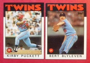 1986 Topps Minnesota Twins Team Set with Traded (27 Cards) - Picture 1 of 1