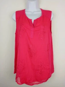 Style & Co Damen ärmellose Bluse Top Shirt Größe M Farbe hellrosa - Bild 1 von 6