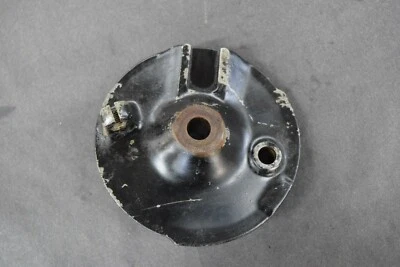 YAMAHA 1979 1980 1981 MX100 FRONT WHEEL HUB DRUM BRAKE SHOE PANEL PLATE - Image 1 of 4