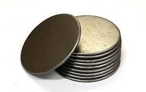 Mild Steel Flat Circle Metal Discs 25mm - 228.6mm In Diameter 1.5mm - 6mm Thick