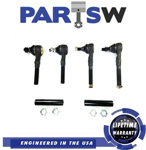 6 Pc Inner Outer Tie Rod End for Expedition F-150 F-150 Heritage F-250 Navigator - Picture 1 of 3