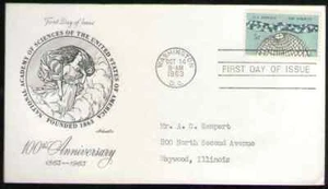 US. 1237. 5c. "The Universe", Science Issue. Artmaster FDC. 1963 - Picture 1 of 1