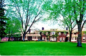 IBM Homestead Overlooking Susquehanna Valley Endicott NY postcard a61 - Picture 1 of 2