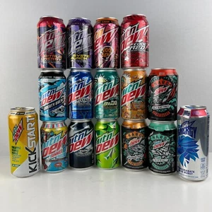 Mountain Dew Brand Special Flavors 12oz Empty Can Collection (You PICK) - Picture 1 of 99