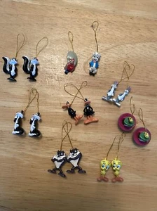16 Mini Looney Tunes Character Christmas Tree Ornaments - Picture 1 of 6