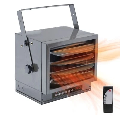 Calentador industrial montado en techo Comfort Zone 6.000 vatios 240 voltios con control remoto Foto 1 de 4