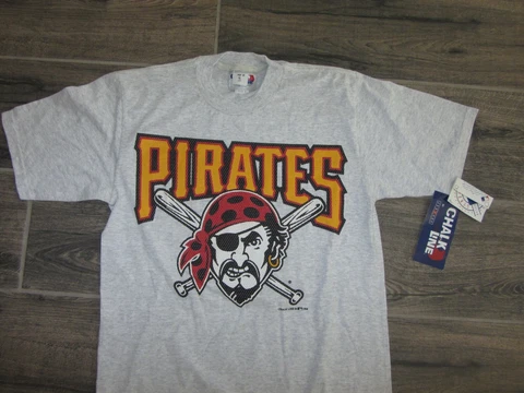 NWT Vintage Pittsburgh Pirates Chalk Line Jerzees 1998 T-Shirt M MLB Baseball MD Cover