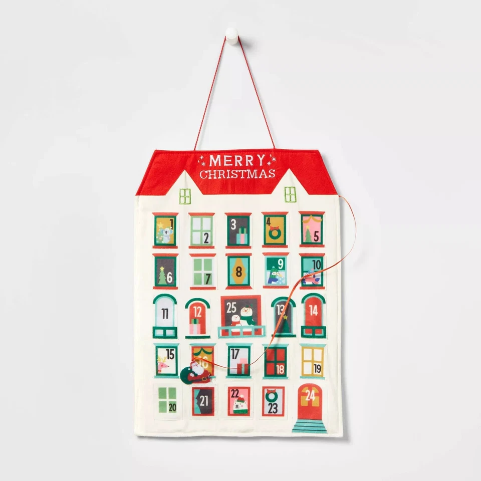 Threshold Merry Christmas Wall HangInc Wreath Decor with tag