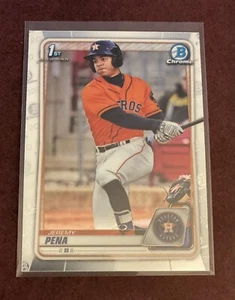 2020 Bowman - Jeremy Pena - 1st Bowman Chrome - #BCP-61 - Houston Astros - Picture 1 of 2