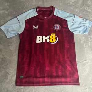 Castore Aston Villa Home Shirt 23/24 Herren 2XL Claret Blue Fußball Trikot - Bild 1 von 10