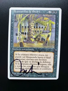 SIGNED MTG Magic DCI Promo _ SPANISH Harper Prism Book _ SEWERS OF ESTARK - Picture 1 of 2