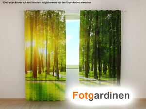 cortina de paneles schiebegardinen 3d impresión fotográfica, hecha a medida Foto visillos Berg