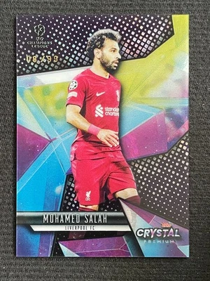 Mohamed Salah 2022-23 Topps Crystal Premium Purple 08/99 #44 - Image 1 of 2