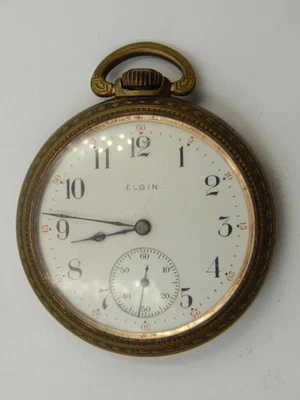 Vintage Elgin Grade 387 Model 7 17j Hand Wind Pocket Watch - Image 1 of 4