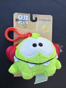 Round 5 Cut The Rope 3" Talking Plush With Clip: Red Headphones New 🔥 - Picture 1 of 8