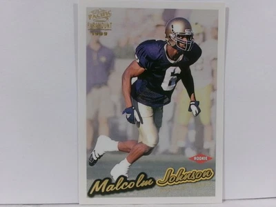 1999 Pacific Paramount Gold Malcolm Johnson #189 Rookie RC - Image 1 of 2