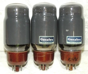 3 Stück gebrauchte Genalex KT66 Vakuumröhren geprüft top 60/32; 54/32; 52/32 - Bild 1 von 7
