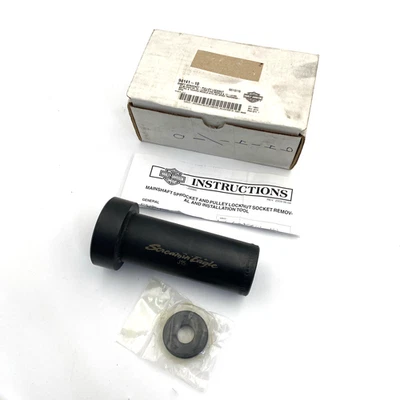Herramienta de tuerca de seguridad polea piñón eje principal Screamin Eagle OEM Harley 94141-10 6 velocidades Foto 1 de 4