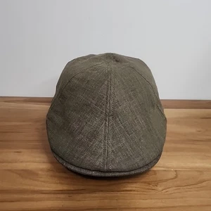 Goorin Bros Murray 6 Panel Newsboy Canvas Ivy Flat Cap Peaky Blinders Brown XL - Picture 1 of 6