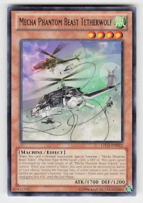 Lord of the Tachyon Galaxy #LTGY-EN022 Mecha Phantom Beast Tetherwolf - Image 1 of 2