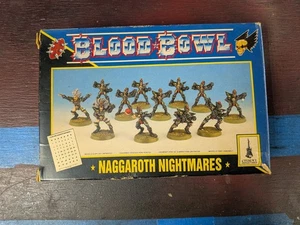 Naggaroth Nightmares Blood Bowl Games Workshop con transferencias de metal - Imagen 1 de 6