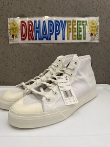 Adidas Originals Nizza Hi Parley Men's Casual Shoes White GV7617 New - Picture 1 of 5