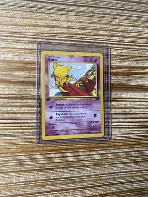 Abra Team Rocket 1st Edition 49/82 Pokemon Card NM-Mint - Image 1 of 2