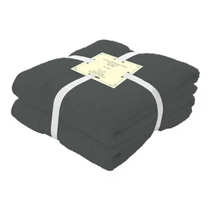 Luxurious Ringspun Cotton 2-Piece Bath Towel 600 GSM - 27''x54'' - Picture 1 of 26