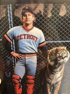 NIKE MINI POSTER GLOSSY TIGER CATCHER LANCE PARRISH 290238 5x7 - Picture 1 of 4