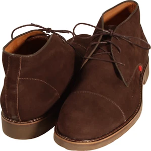 Botas Chukka Marc Joseph New York -Lenox Ave para Hombre Cuero Marrón Oscuro EE. UU. Talla 13 M - Imagen 1 de 5