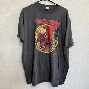 Disney Pixar Mr Incredible The Incredibles Movie Red Tshirt Size 2XL - Picture 1 of 4