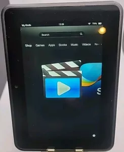 Amazon Kindle Fire HD 7" 2nd Generation 16GB Wi-Fi No Cord Unlocked - Picture 1 of 12