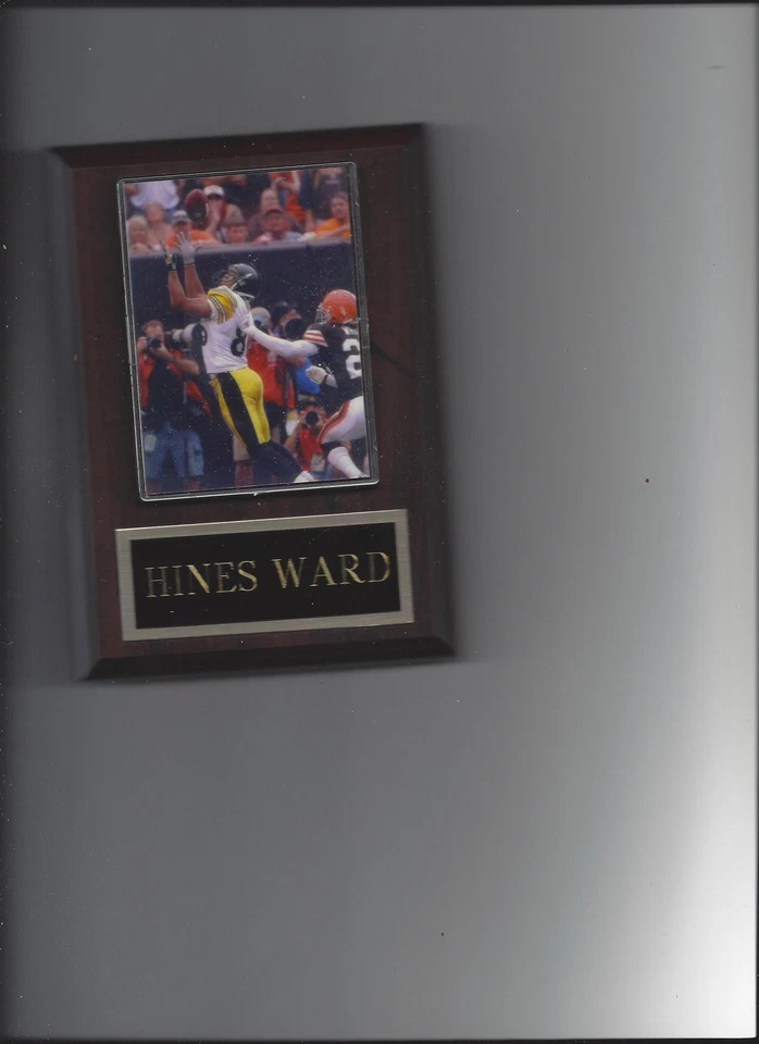 Placa Hines Ward Pittsburgh Steelers Fútbol NFL Foto 1 de 1