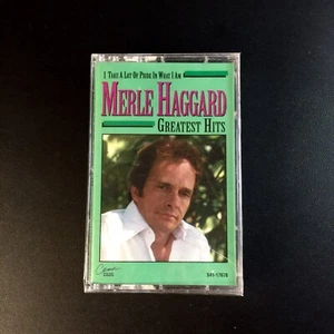 Merle Haggard I Take A Lot Of Pride In What I Am Greatest Hits Sealed Cassette - Picture 1 of 2