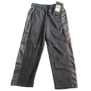 NWT Nike Air Jordan Little BOYS Jumpman Therma-Fit Sweatpants Dk Gray Elephant - Picture 1 of 5