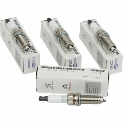 Kit 4 Candele Originali PSA C3 C4 C5 DS3 DS5 207 208 308 508 1.4/1.6 9802840180 - Imagen 1 de 3