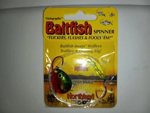 Northland Tackle Köderfisch Raupengeschirr Zalleye Spinner - Goldbarsch Farbe NEU - Bild 1 von 1