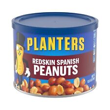 Planters Spanish Redskin Peanuts, 12.5 Oz, Pack of 6