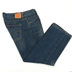 Vaqueros husky para mujer Levis 550 talla 16 (34x28) de ajuste relajado azul medio lavado mezquino - Imagen 1 de 11