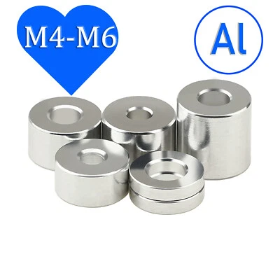 Aluminium Distanzhülsen Hülsen Distanzhülsen Abstandshülsen Metallhülsen für M6 - Bild 1 von 3