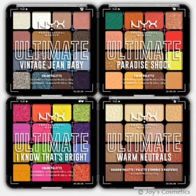 1 NYX Ultimate Schatten Palette - Uspr CM Wählen Sie Ihre 1 Farbe " Joy's - Bild 1 von 3