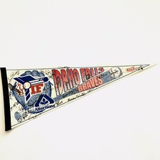 Pioneer League Idaho Falls Braves Vintage 1995 KLCE 97 Signed Pennant 30”