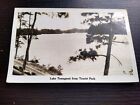 Vintage Lake Temagami From Tourist Park, RPPC Photo Postcard