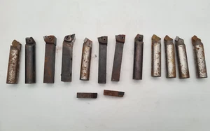 12stk. Drehmeißel Konvolut 25 25 Drehstahl + 2stk. 15 15 rund und quadratisch si - Bild 1 von 8