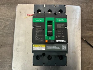 Interruptor de caja moldeada Square D PowerPact JG250 JGL36000S25 250 amperios 600 V - Imagen 1 de 6