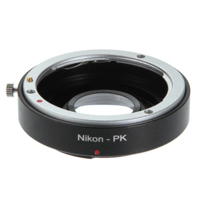Adapter Ring For Nikon F AI Mount Lens to Pentax PK K Mount Camera Optical Glass - Image 1 of 4