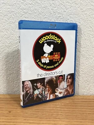 Woodstock: The Director's Cut (Blu-ray, 2014) 40th Anniversary READ SEE PICS - Image 1 of 4
