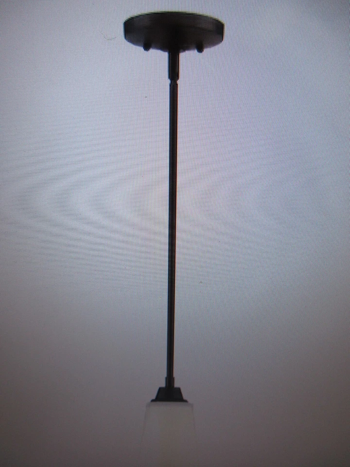 CRAFTMADE Grace 60Watt 1 Light Espresso Finish Kitchen Island Mini Pendant Light - Image 1 of 3